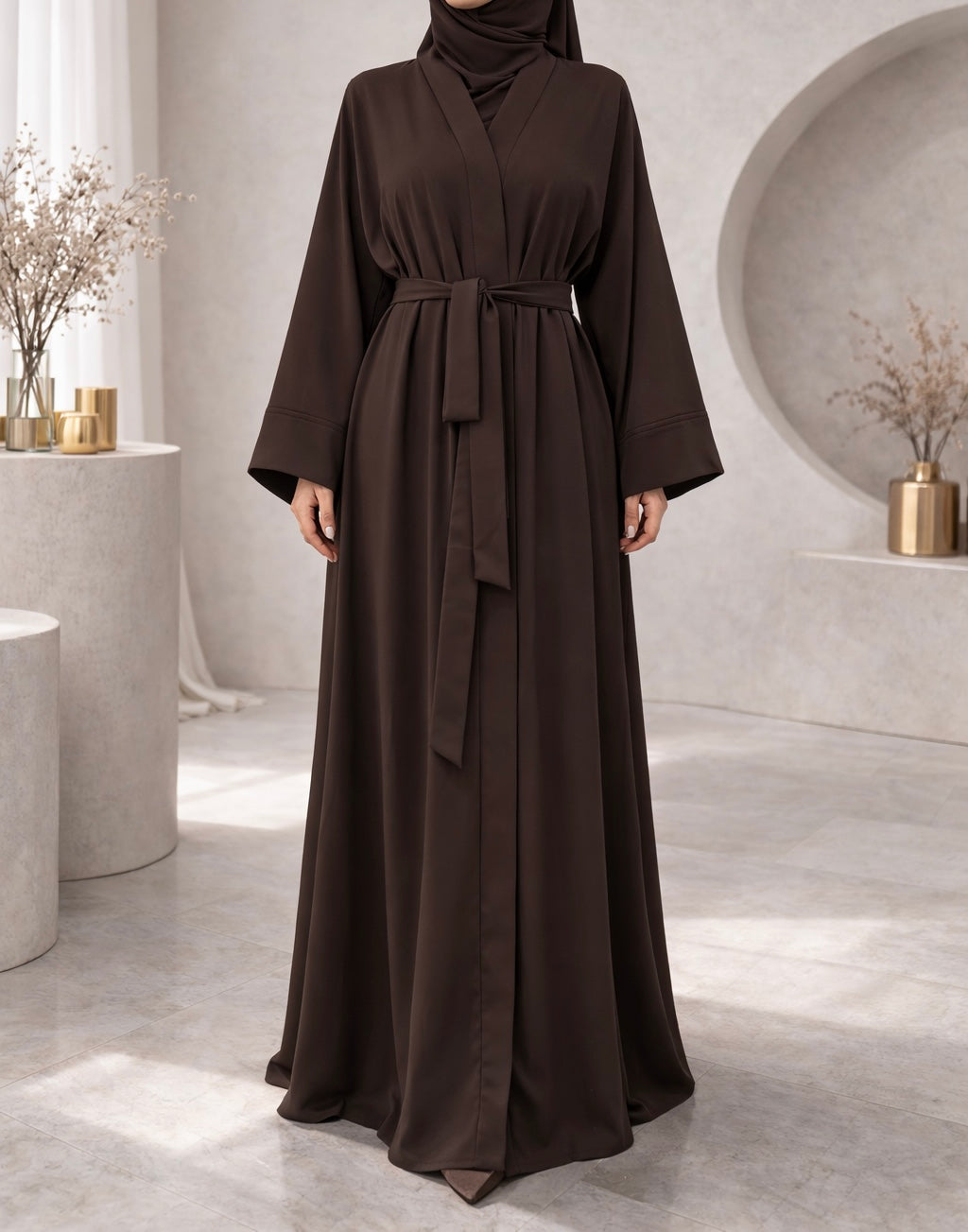 Aaliyah 2.0 abaya- Classic Nidha Open Abayas Wide Sleeve