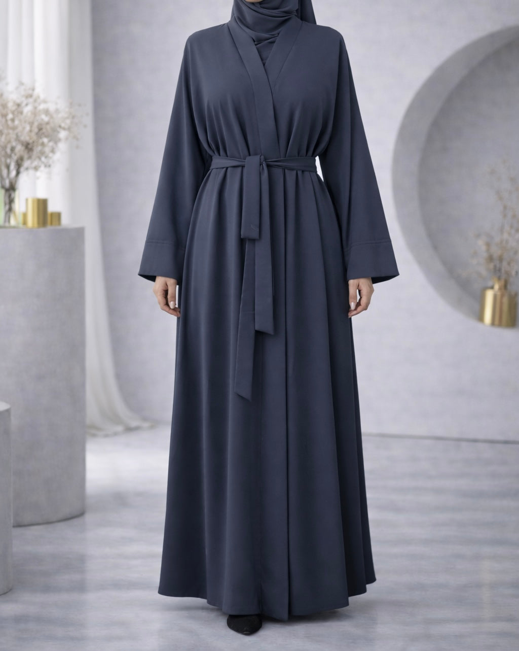 Aaliyah 2.0 abaya- Classic Nidha Open Abayas Wide Sleeve