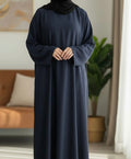 Aisha abaya- Everyday Classic Closed Abaya Nidha Fabric in Soft Comfortable Material for Everyday Wear